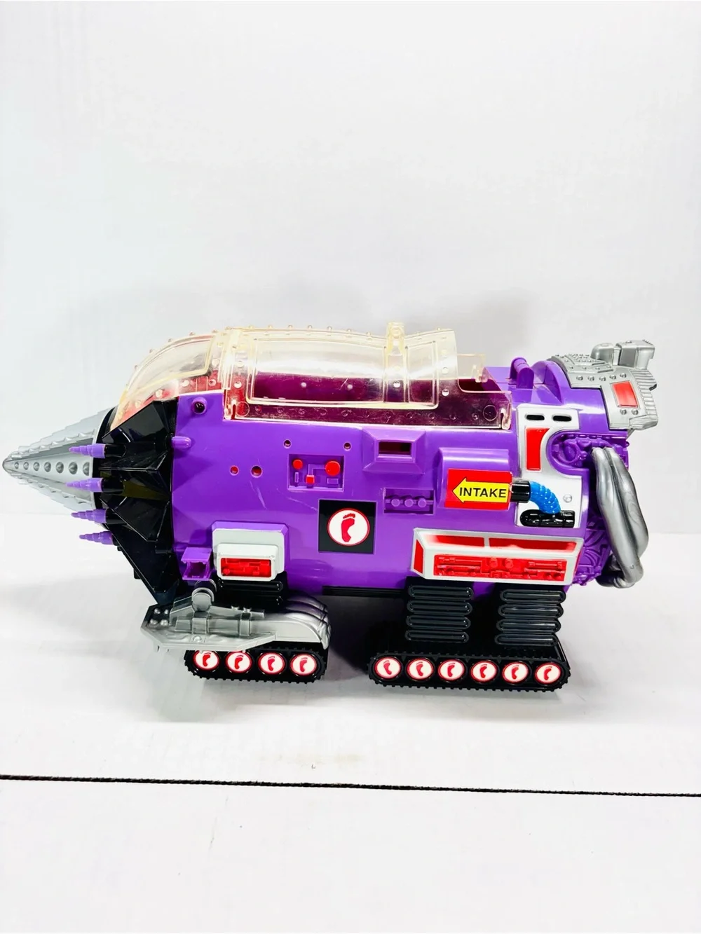 Teenage Mutant Ninja Turtles TMNT Module Drill Vehicle 1990s Vintage Incomplete